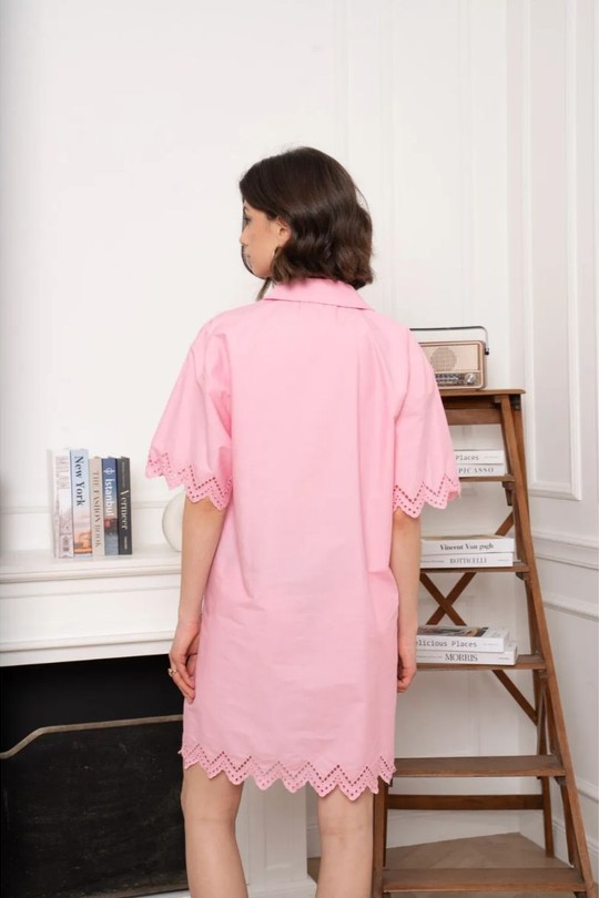 Robes courtes Femme Blanc KILKY JP3610 Efashion Paris