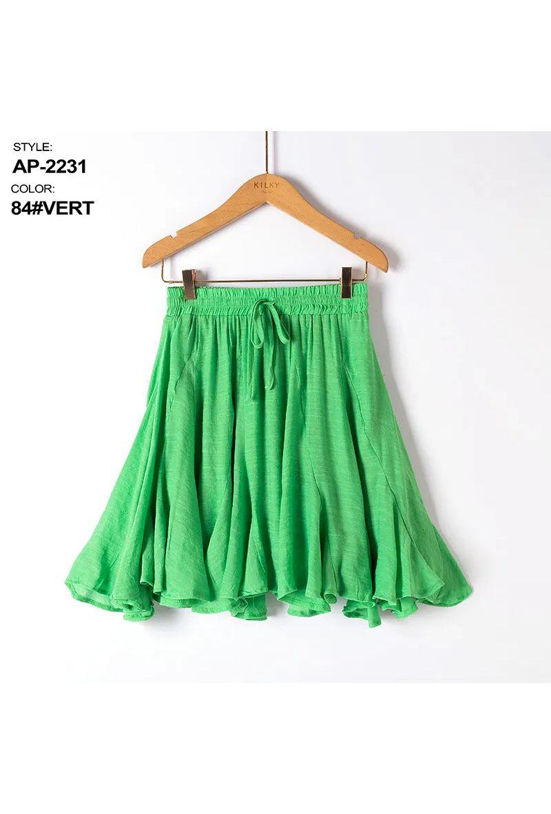 Jupes Femme Vert KILKY AP2231 #c Efashion Paris