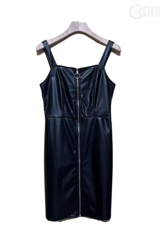 Robes mi-longues Femme Noir CM MODE 8056 #1 Efashion Paris
