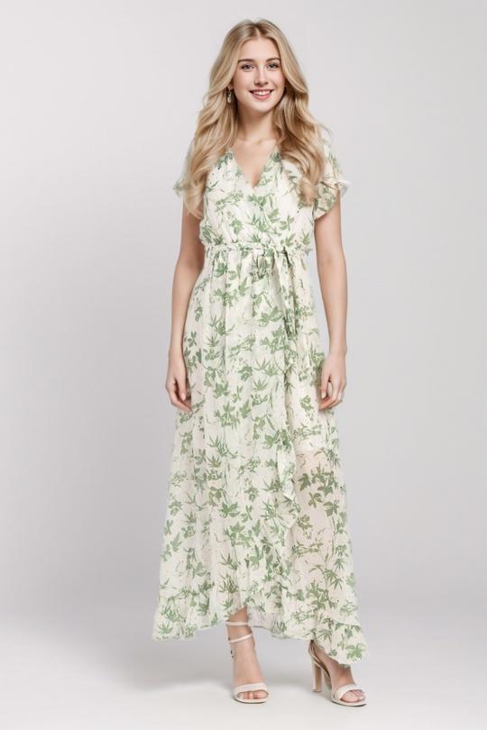 Maxi dresses Women Green CM MODE 89209-55 Efashion Paris