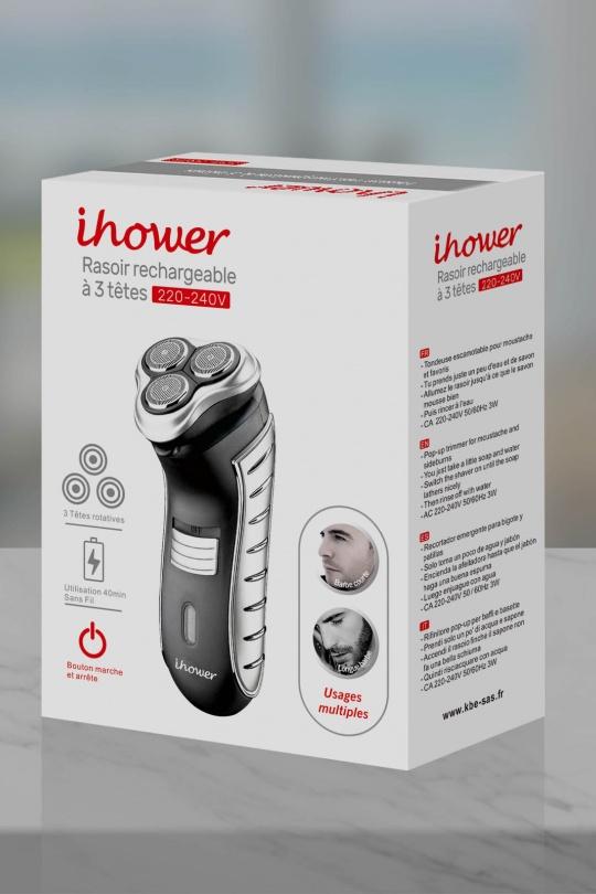 Rasoio/ Epilatore Casa Silver iHOWER W610 Efashion Paris