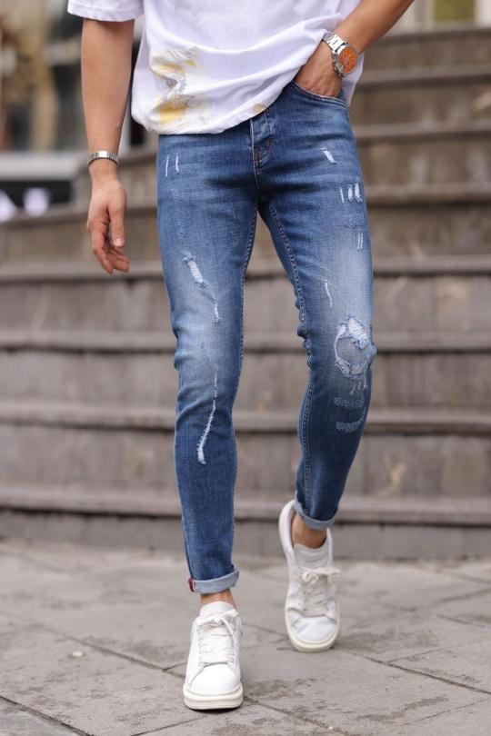 Jeans Homme Bleu MAX8 80228 Efashion Paris