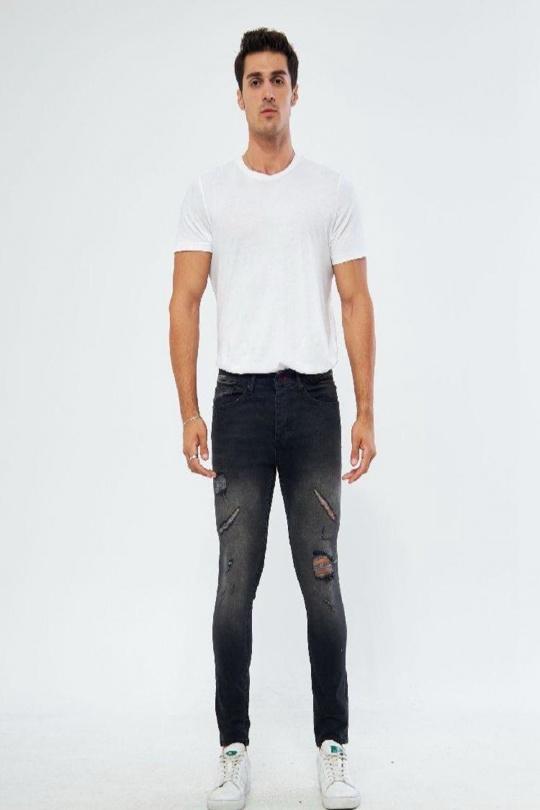 Jeans Men Black MAX8 80100 Efashion Paris