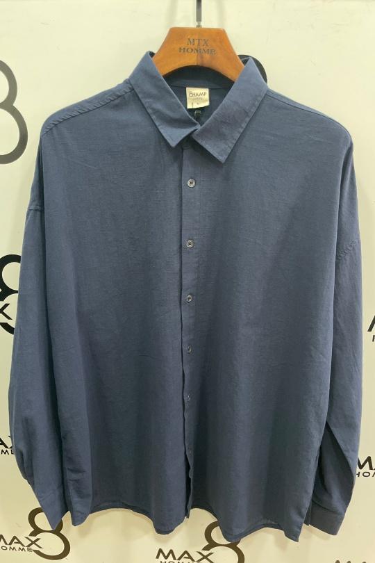 Chemises Homme Marine MAX8 G1118 Efashion Paris