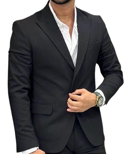 Tops Men Black MAX8 DJ003-N #c Efashion Paris