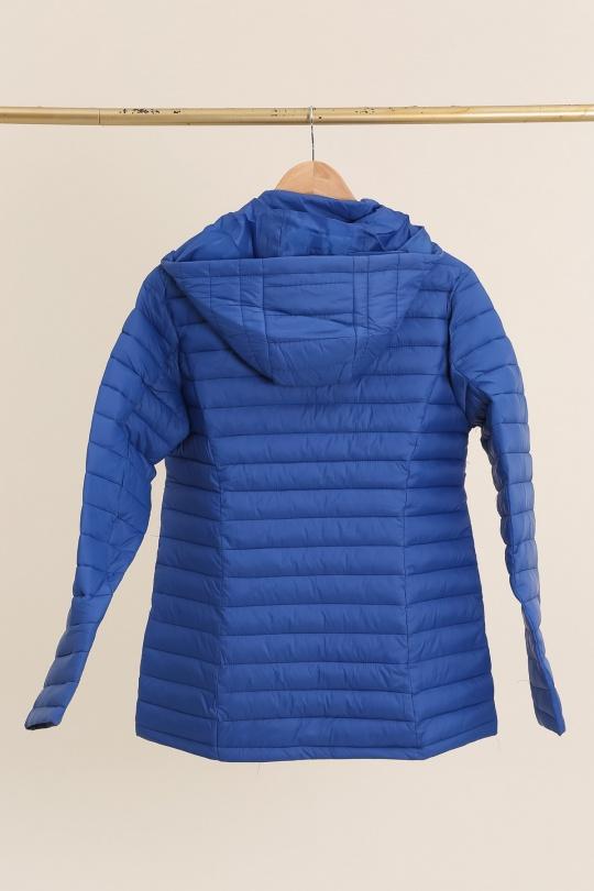 Chaquetas de plumón Mujer Blue Charmod D22019 Efashion Paris