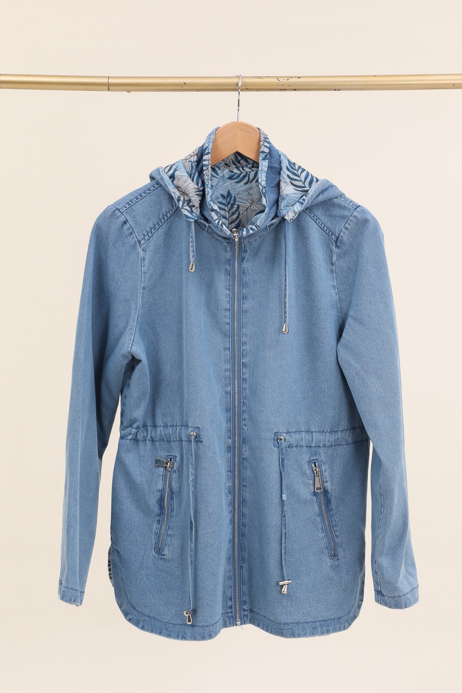 Jackets Women Light denim blue Charmod V9025 #c Efashion Paris