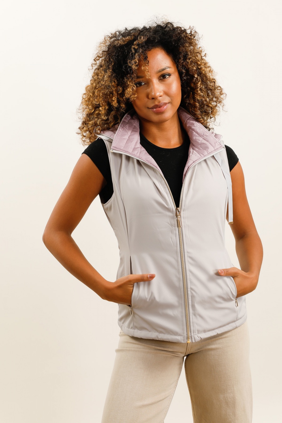 Doudounes Femme Gris Charmod DS81112 #c Efashion Paris