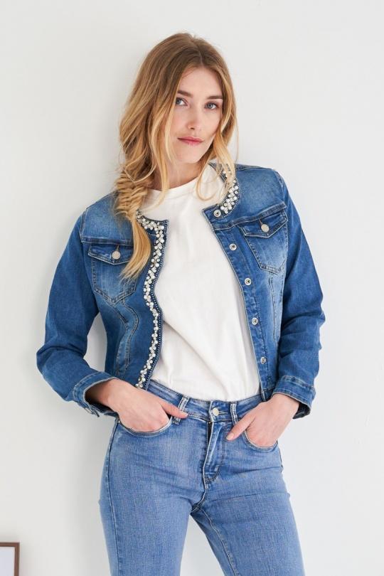 Vestes  Femme Jean ANA & LUCY MB1558 Efashion Paris