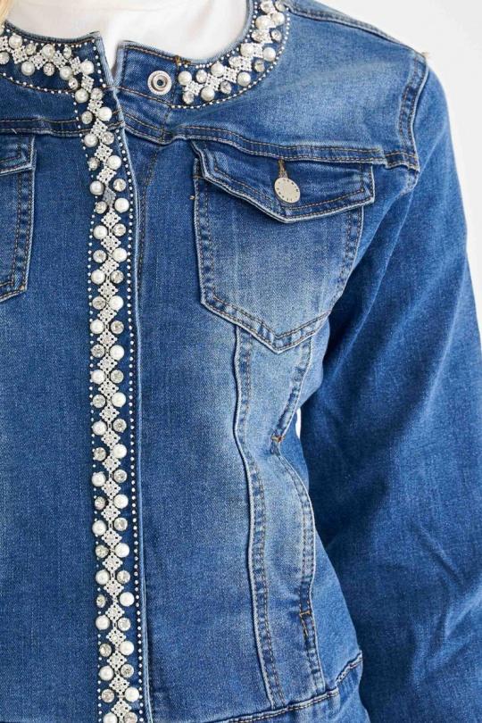 Vestes  Femme Jean ANA & LUCY MB1558 Efashion Paris