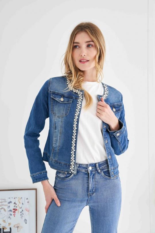 Vestes  Femme Jean ANA & LUCY MB1558 Efashion Paris