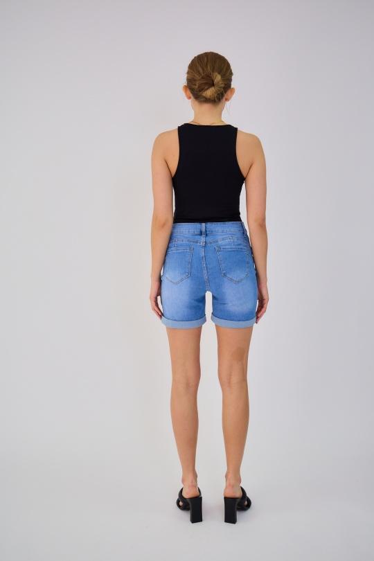 Shorts Donna Blue ANA & LUCY ALM1626 Efashion Paris