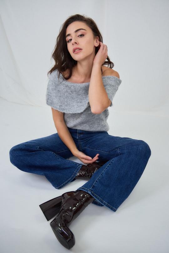 Jeans Women DENIM BLUE ANA & LUCY H6979 Efashion Paris