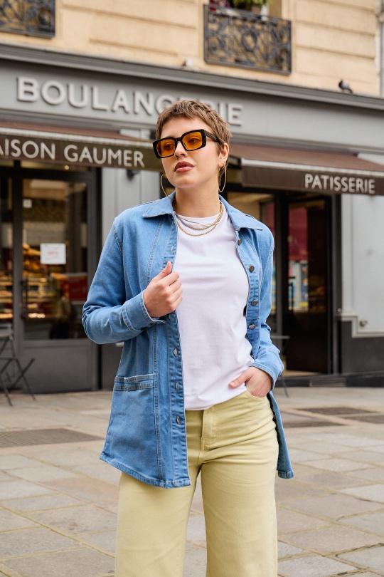 Vestes  Femme Bleu foncé ANA & LUCY ALB1713* Efashion Paris