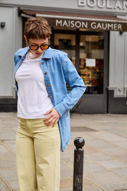 Vestes  Femme Bleu foncé ANA & LUCY ALB1713* Efashion Paris