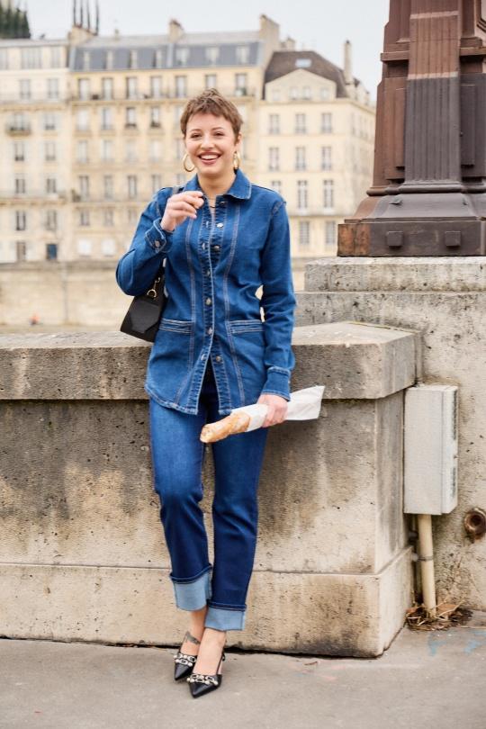 Vestes  Femme Bleu foncé ANA & LUCY ALB1713* Efashion Paris