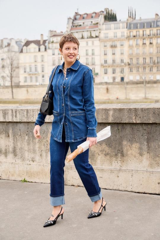 Vestes  Femme Bleu foncé ANA & LUCY ALB1713* Efashion Paris