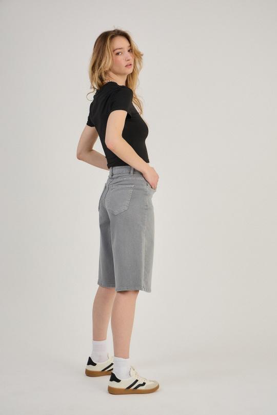 Shorts Femme Noir ANA & LUCY H6985* ( BAGGY DAD ) Efashion Paris