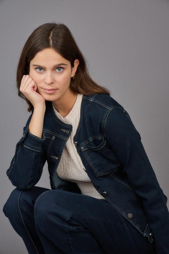 Vestes  Femme Marine ANA & LUCY ALB1703* Efashion Paris