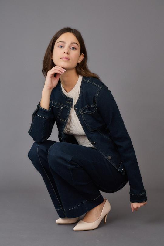 Vestes  Femme Marine ANA & LUCY ALB1703* Efashion Paris