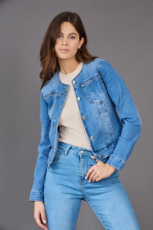 Vestes  Femme Marine ANA & LUCY ALB1703* Efashion Paris