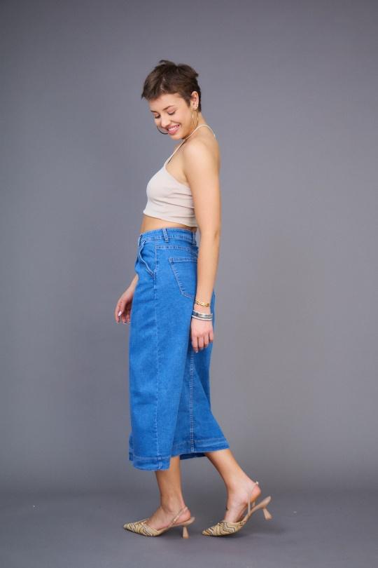 Jupes Femme Bleu ciel ANA & LUCY ALH1698* Efashion Paris