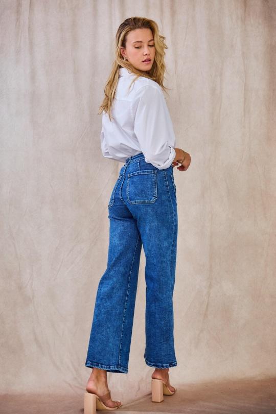 Jeans Femme Bleu ANA & LUCY ALH1669* Efashion Paris