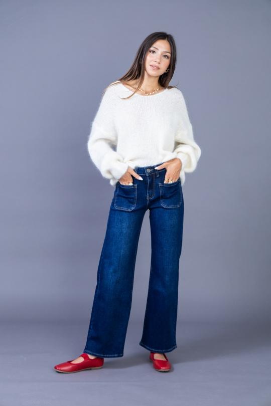 Jeans Femme Bleu ANA & LUCY ALH1669* Efashion Paris