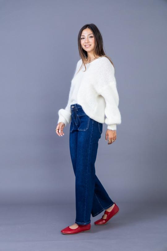 Jeans Femme Bleu ANA & LUCY ALH1669* Efashion Paris