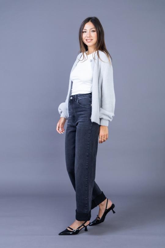 Jeans Femme Gris clair ANA & LUCY H6995 Efashion Paris