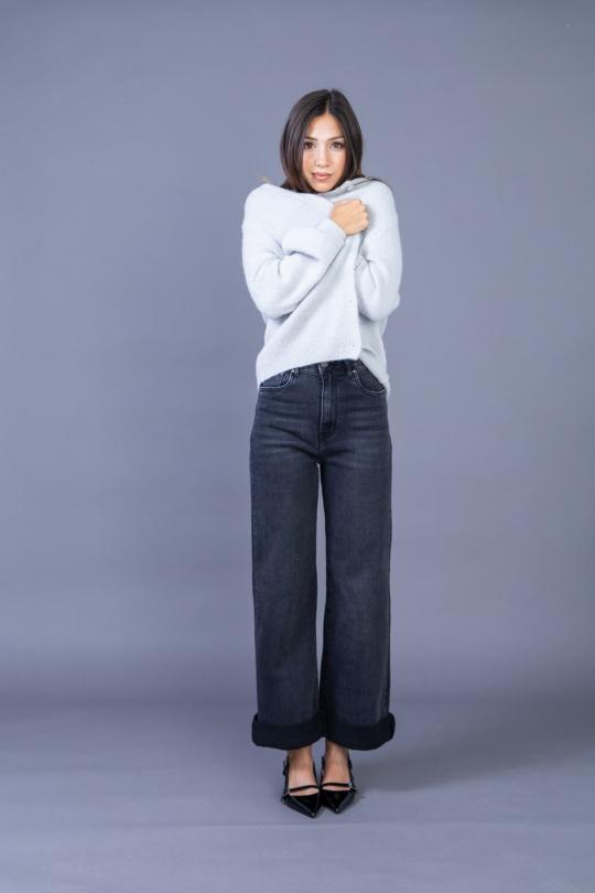 Jeans Femme Gris clair ANA & LUCY H6995 Efashion Paris