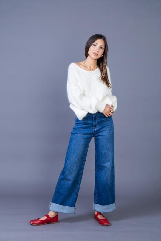 Jeans Femme Gris clair ANA & LUCY H6995 Efashion Paris