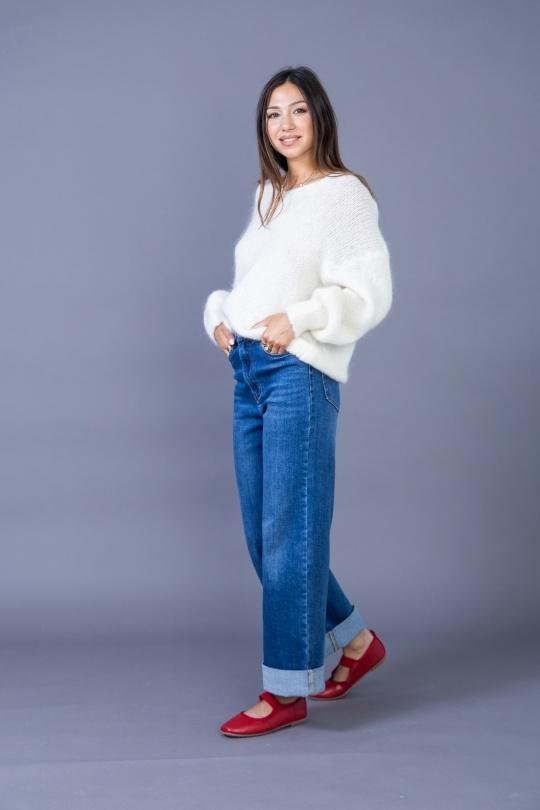 Jeans Femme Gris clair ANA & LUCY H6995 Efashion Paris