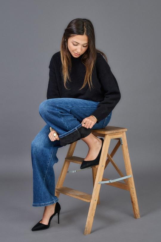 Jeans Women Dark blue ANA & LUCY H6994 Efashion Paris