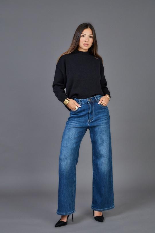 Jeans Femme Bleu foncé ANA & LUCY H6994 Efashion Paris