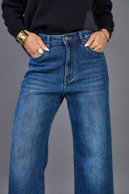 Jeans Femme Bleu foncé ANA & LUCY H6994 Efashion Paris