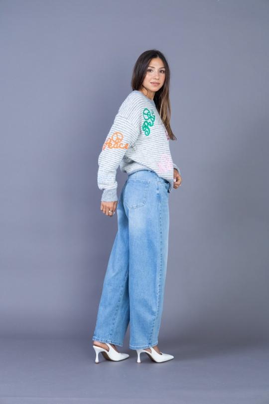 Jeans Femme DENIM BLUE ANA & LUCY E6992 Efashion Paris