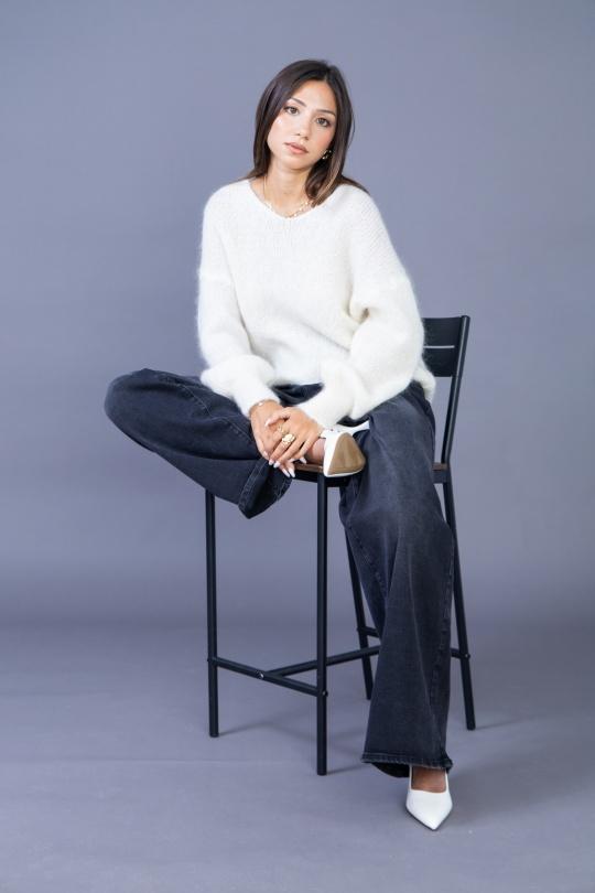 Jeans Femme Bleu foncé ANA & LUCY E6993-PALAZZO Efashion Paris