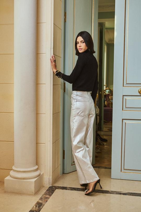 Pantalons Femme Doré ANA & LUCY H6988 - CORINNE Efashion Paris