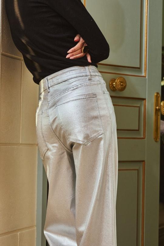 Pantalons Femme Doré ANA & LUCY H6988 - CORINNE Efashion Paris