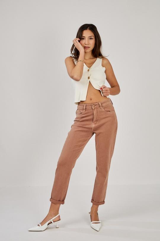 Pantalons Femme Beige ANA & LUCY H6975 - JULIA Efashion Paris