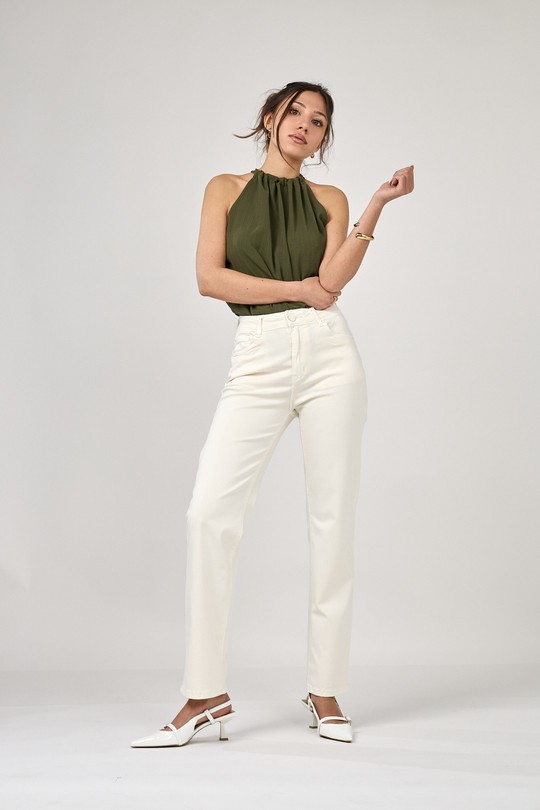 Pantalons Femme Kaki ANA & LUCY PH7100 - Elise Efashion Paris