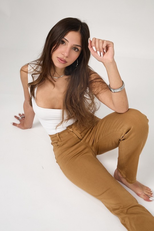 Pantalons Femme Kaki ANA & LUCY PH7100 - Elise Efashion Paris