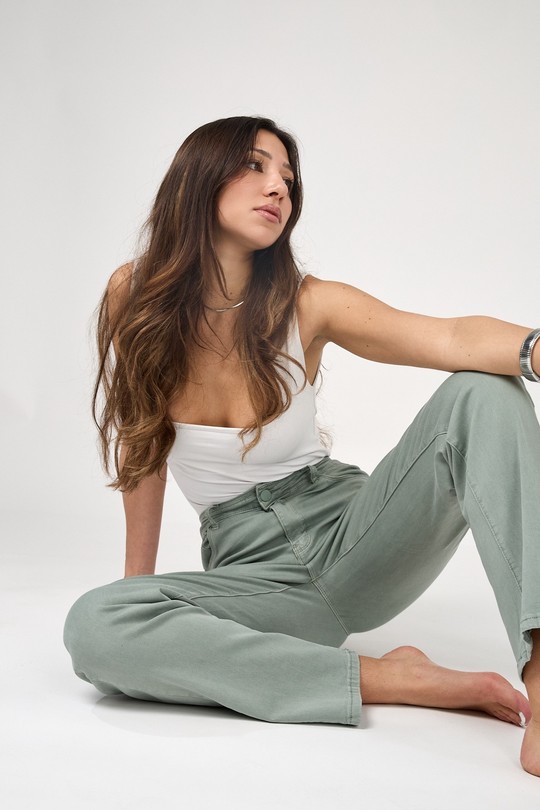 Trousers Women Khaki ANA & LUCY PH7100 - Elise Efashion Paris