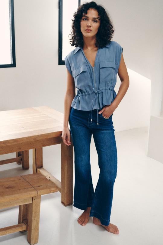 Jeans Femme Bleu foncé ANA & LUCY PH7101 - BIANCA Efashion Paris