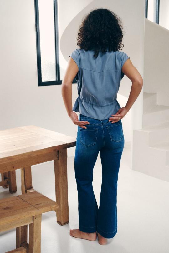 Jeans Femme Bleu foncé ANA & LUCY PH7101 - BIANCA Efashion Paris