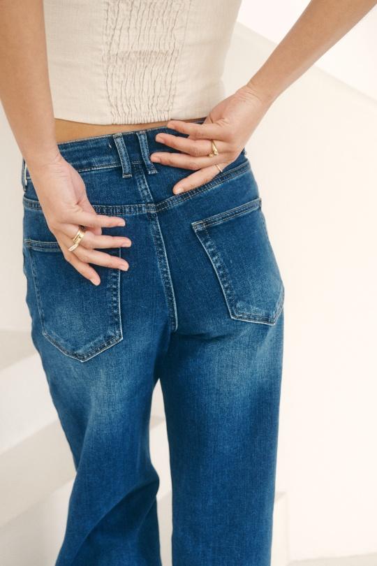 Jeans Femme Bleu foncé ANA & LUCY PH7105 - LOWEN Efashion Paris