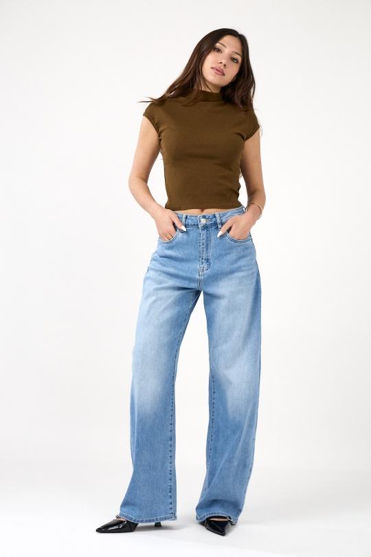 Jeans Femme Bleu foncé ANA & LUCY PH7105 - LOWEN Efashion Paris