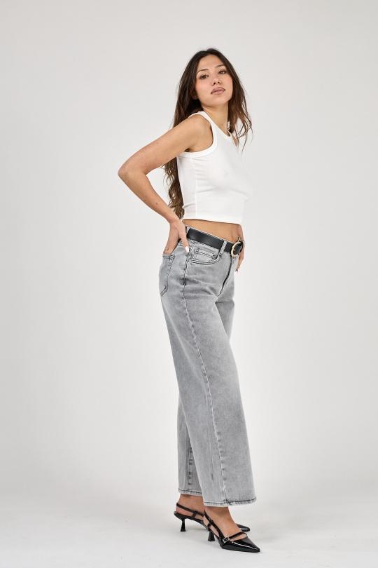 Jeans Femme Gris clair ANA & LUCY PH7106 - EDENA Efashion Paris