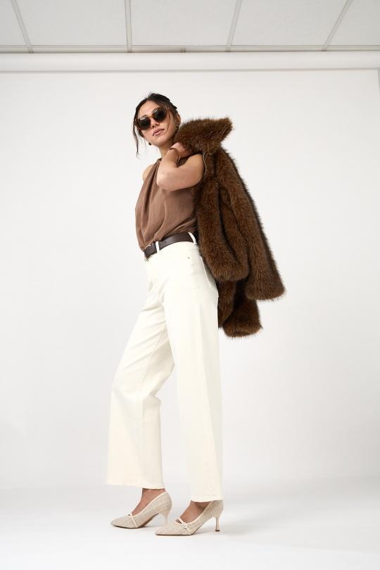 Jeans Femme Gris clair ANA & LUCY PH7106 - EDENA Efashion Paris